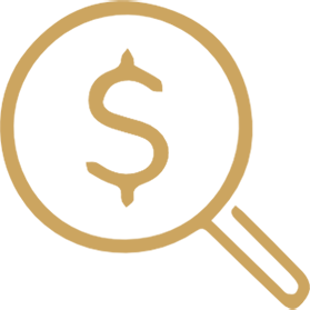 Histórico completo de valores, responsáveis e comprovações.